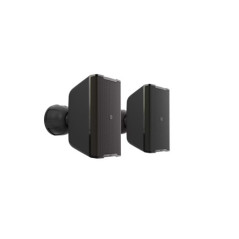 LD SYSTEMS INTEGRATION SERIE DQOR (LDDQOR3TB) 3 TWO-WAY PASSIVE INDOOR/OUTDOOR INSTALLATION LOUDSPEAKER 16 OHM, 70/100 V, BLACK (PAIR) WARRANTY 5 YEARS (PU3)
