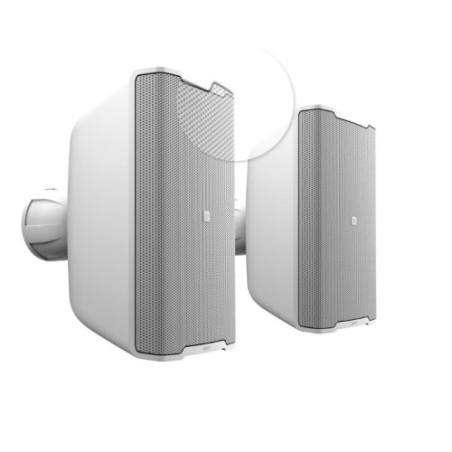 LD SYSTEMS INTEGRATION SERIE DQOR (LDDQOR5TW) 5 TWO-WAY PASSIVE INDOOR/OUTDOOR INSTALLATION LOUDSPEAKER 16 OHM, 70/100 V, WHITE (PAIR) WARRANTY 5 YEARS (PU2)