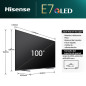 Tv Hisense 100E7NQ, 144Hz, Dolby Vision IQ & Do