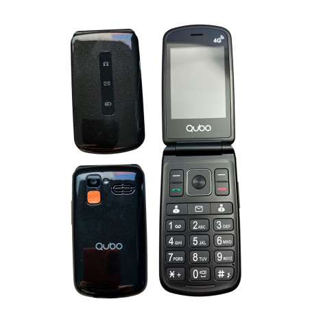 P-210NW 4G teléfono móvil 6,1 cm (2.4) Negro Teléfono con cámara