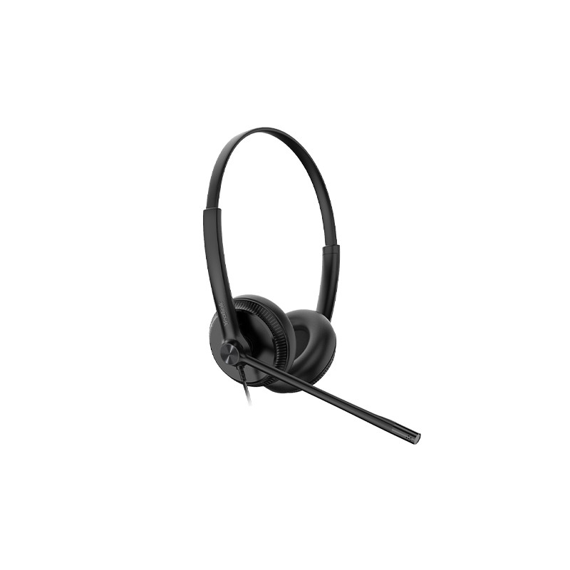YHS34 Auriculares Alámbrico Diadema Llamadas/Música Negro