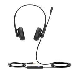 UH34 Dual Teams Auriculares Alámbrico Diadema Oficina/Centro de llamadas USB tipo A Negro