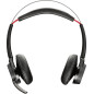 Voyager Focus UC Auriculares Inalámbrico Diadema Oficina/Centro de llamadas Bluetooth Negro