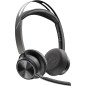 Voyager Focus 2 UC Auriculares Inalámbrico y alámbrico Diadema Oficina/Centro de llamadas USB tipo A Bluetooth Negro