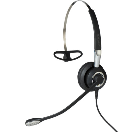 BIZ 2400 II Auriculares Alámbrico Banda para cuello, gancho de oreja, Diadema Oficina/Centro de llamadas Negro, Plata
