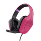 GXT 415P Zirox Auriculares Alámbrico Diadema Juego Rosa