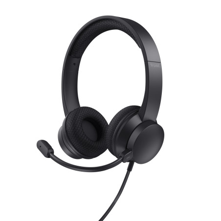 HS-260 Auriculares Alámbrico Banda para cuello Oficina/Centro de llamadas USB tipo A Negro