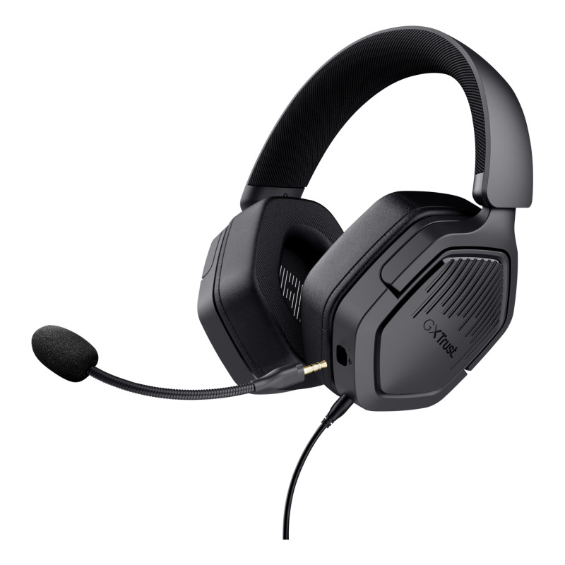 GXT492 Carus Auriculares Alámbrico Diadema Juego Negro