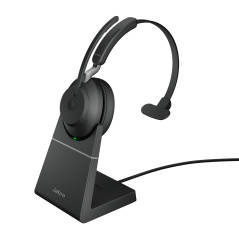 Evolve2 65 Auriculares Inalámbrico Diadema Oficina/Centro de llamadas USB tipo A Bluetooth Negro