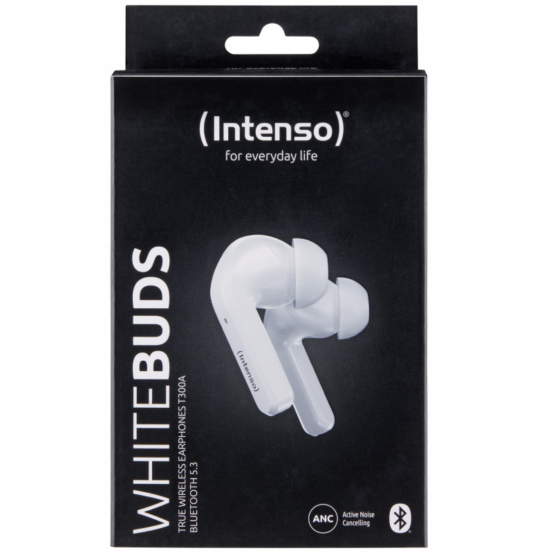 White Buds T302A Auriculares True Wireless Stereo (TWS) Dentro de oído Llamadas/Música/Deporte/Uso diario USB Tipo C Bluetooth Blanco