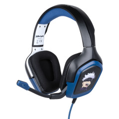 KX JUJUTSU GAMING HEADSET Auriculares Alámbrico Diadema Juego Negro, Azul