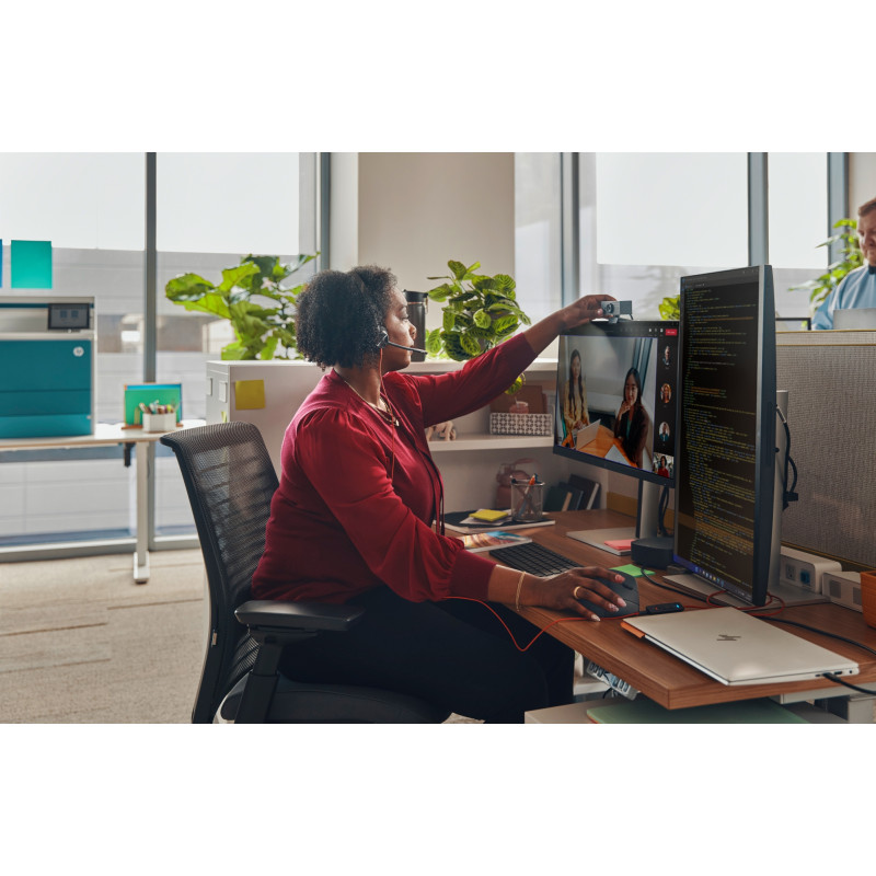 Auriculares estéreo Poly Blackwire 3325 con certificación Microsoft Teams USB-C + Conector de 3,5 mm + Adaptador USB-C/A