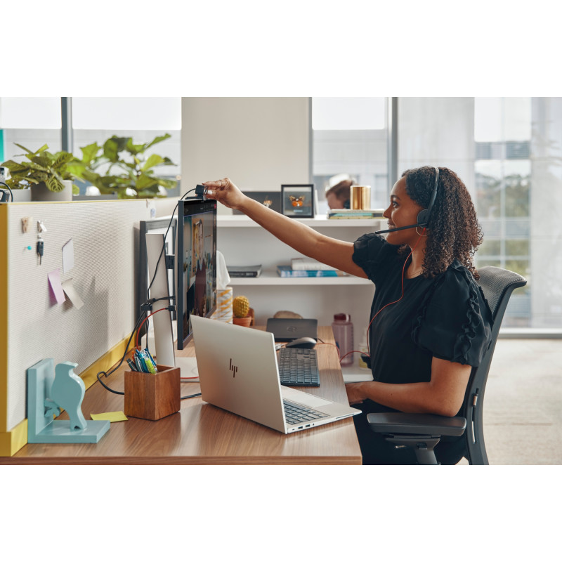 Auriculares Poly Blackwire 3220 estéreo USB-C + adaptador USB-C/A (paquete)