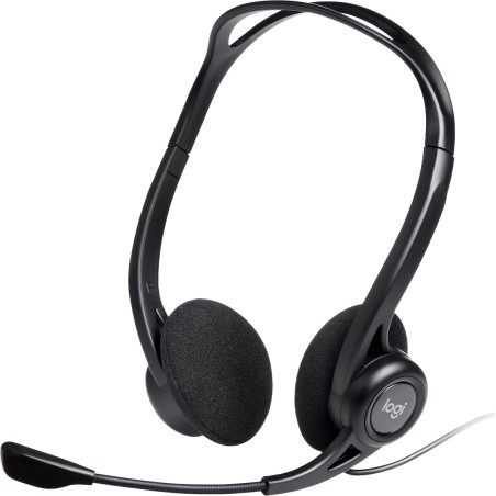 981-000100 auricular y casco Auriculares Alámbrico Diadema Llamadas/Música USB tipo A Negro