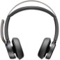 Auriculares Poly Voyager Focus 2 USB-C-C con certificación Microsoft Teams + adaptador USB-C/A