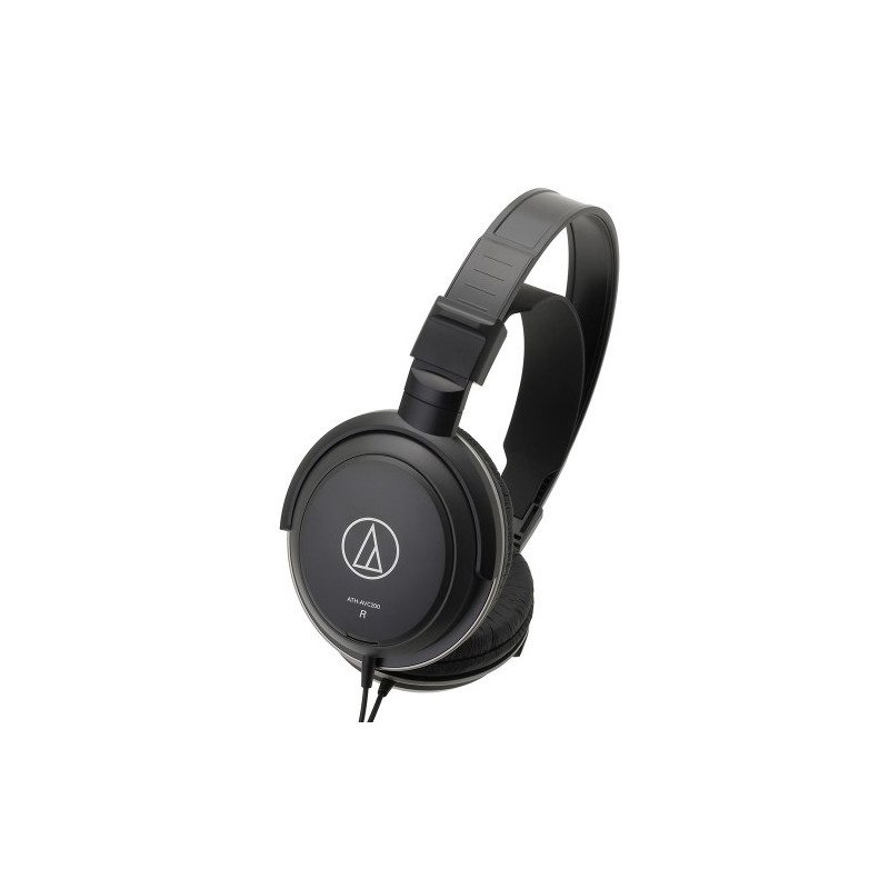 ATH-AVC200 auricular y casco Auriculares Alámbrico Diadema Música Negro