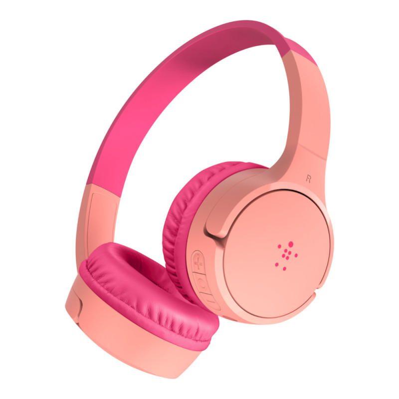SOUNDFORM Mini Auriculares Inalámbrico y alámbrico Diadema Música MicroUSB Bluetooth Rosa