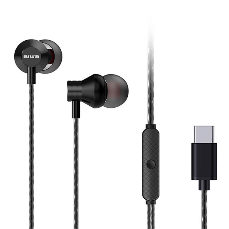 ESTM-50USB-C Auriculares Alámbrico Dentro de oído Llamadas/Música USB Tipo C Negro