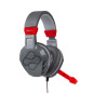 Samus Auriculares Alámbrico Diadema Juego Negro, Gris, Rojo