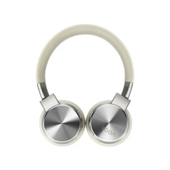 Yoga Auriculares Inalámbrico y alámbrico Diadema Bluetooth Crema de color, Blanco