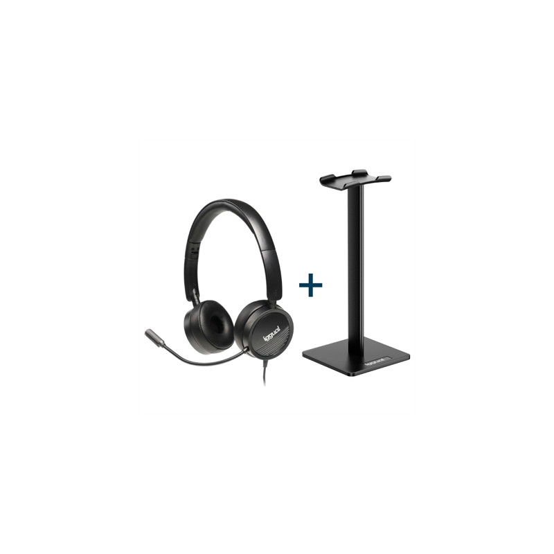 Kit auriculares Dual Tech + soporte SA22