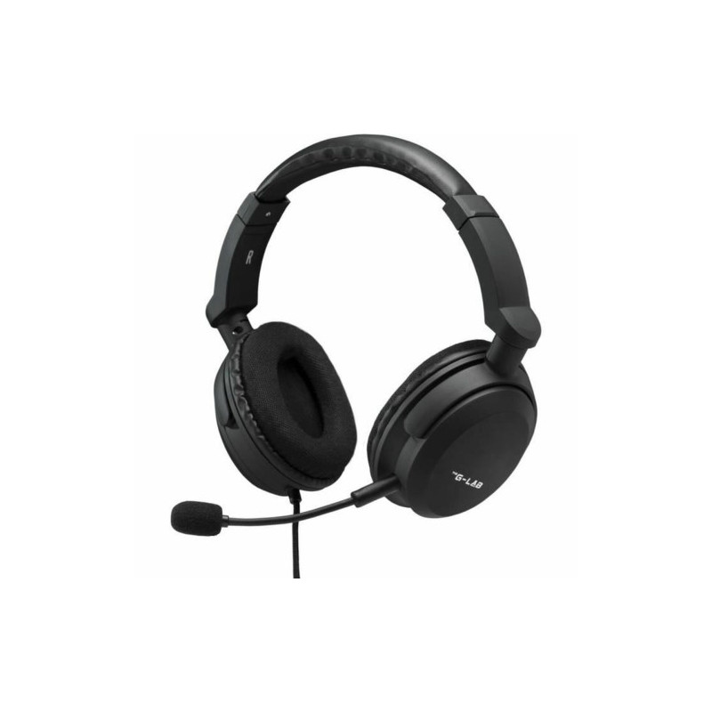 THE G-LAB GAMING HEADSET - COMPATIBLE PC, XBOXONE - BLACK
