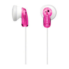 MDR-E9LP AURICULARES BOTON BLANCO Y ROSA