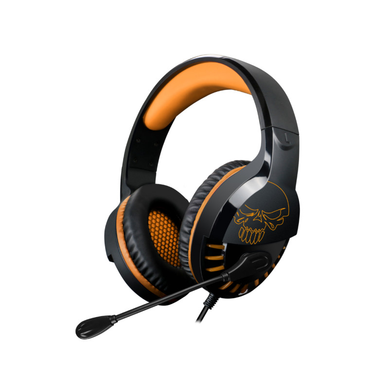PRO-H3 Auriculares Alámbrico Diadema Juego Negro, Naranja
