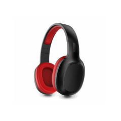 MOVEE Auriculares Inalámbrico Diadema Juego MicroUSB Bluetooth Negro, Rojo