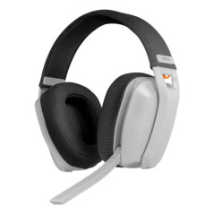 Kanji Auriculares Inalámbrico y alámbrico Diadema Juego USB Tipo C Bluetooth Blanco