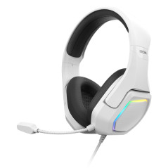 Kopa 7.1 Auriculares Alámbrico Diadema Juego Negro, Blanco