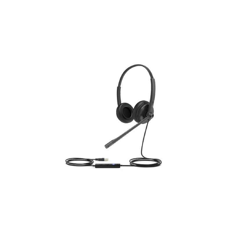 UH34 Lite Auriculares Alámbrico Diadema Oficina/Centro de llamadas Negro