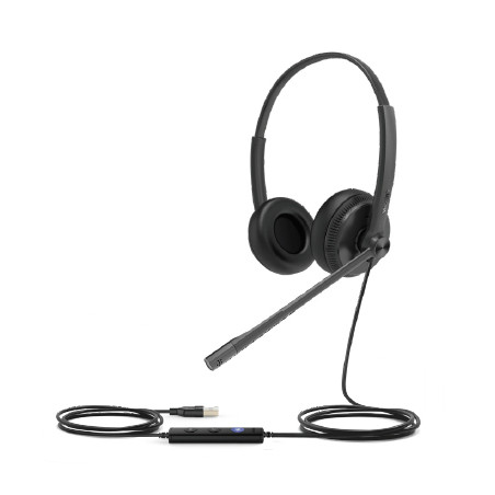 UH34 Lite Auriculares Alámbrico Diadema Oficina/Centro de llamadas Negro