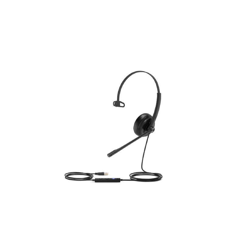 UH34 Lite Auriculares Alámbrico Diadema Oficina/Centro de llamadas Negro