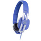 Wave Auriculares Diadema Azul