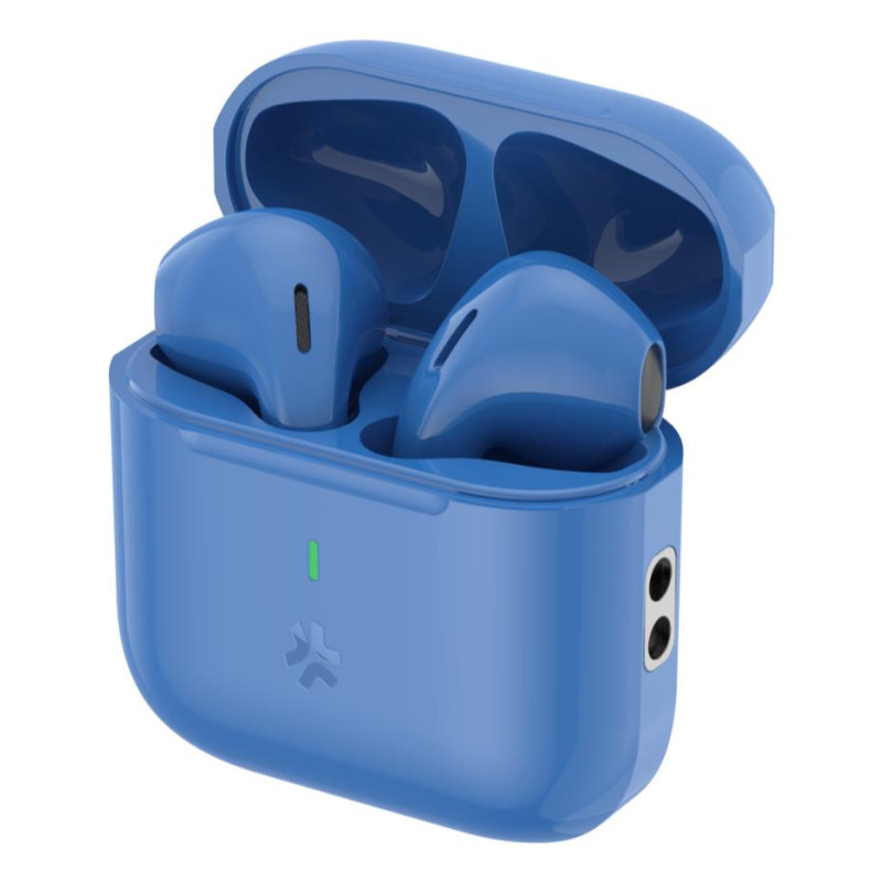 COMPACT Auriculares True Wireless Stereo (TWS) Dentro de oído Llamadas/Música USB Tipo C Bluetooth Azul