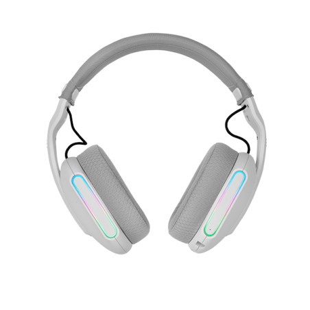 MHW-PROW Auriculares Inalámbrico y alámbrico Diadema Juego USB Tipo C Bluetooth Blanco