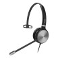 YHS36 Auriculares Alámbrico Diadema Oficina/Centro de llamadas Negro, Plata