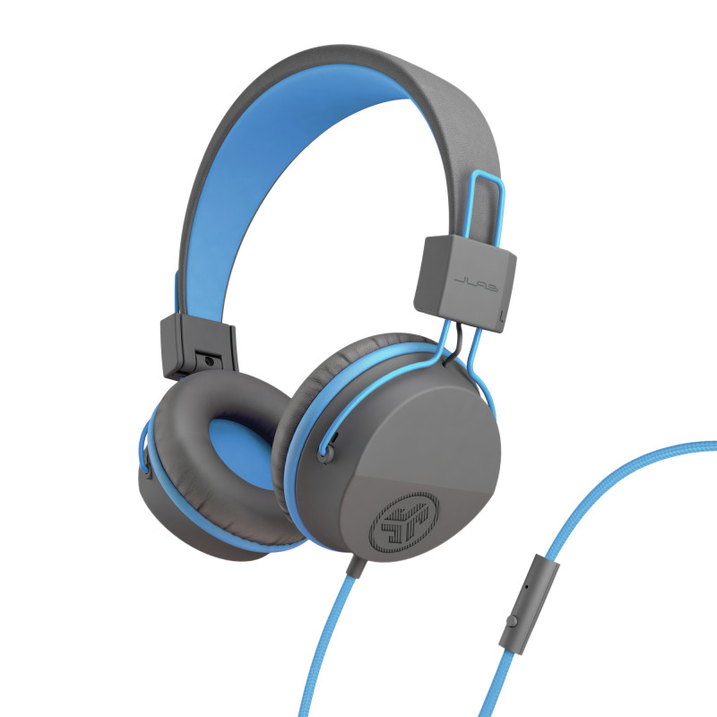 JBuddies Studio Kids Auriculares Alámbrico Diadema Música Azul, Grafito