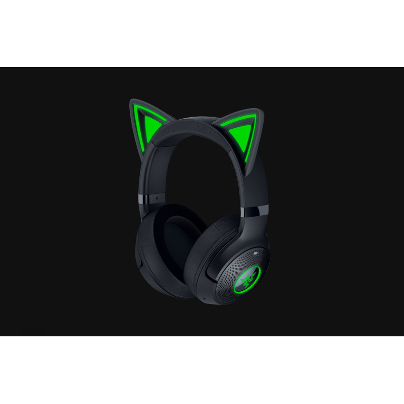 Kraken Kitty V2 BT Auriculares Inalámbrico Diadema Juego Bluetooth Negro