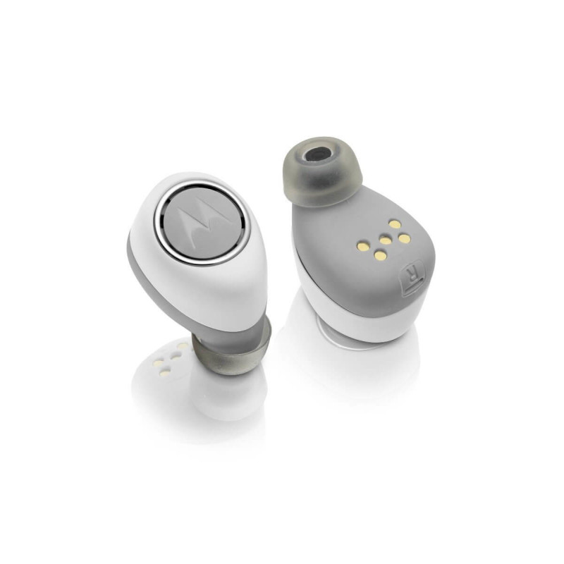 VerveOnes Auriculares Inalámbrico Dentro de oído Llamadas/Música Bluetooth Gris, Blanco