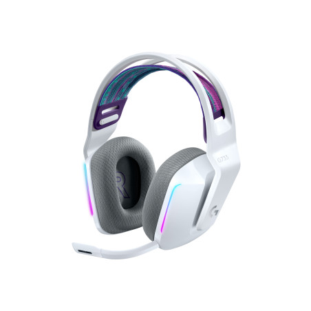 981-000883 auricular y casco Auriculares Inalámbrico Diadema Juego Blanco
