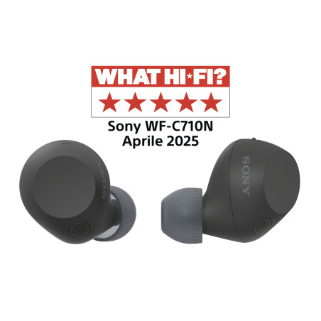 WFC710NB.CE7 auricular y casco Auriculares True Wireless Stereo (TWS) Dentro de oído Llamadas/Música USB Tipo C Bluetooth Negro