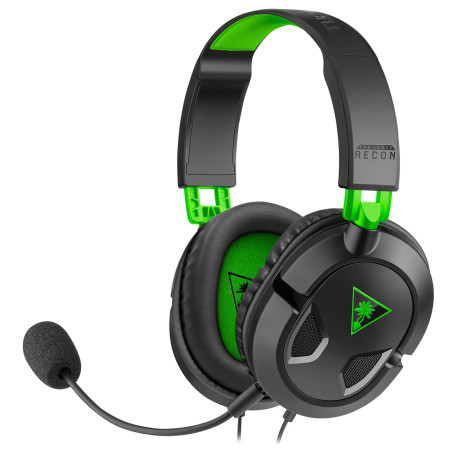 Recon 50 Auriculares Alámbrico Diadema Juego Negro, Verde