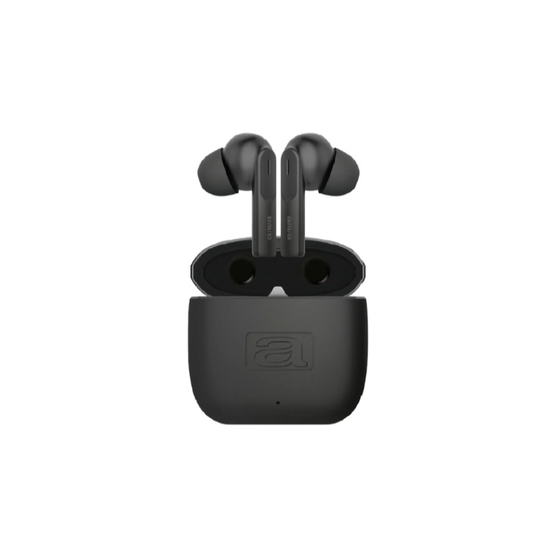 EBTW-200 auricular y casco Auriculares True Wireless Stereo (TWS) Dentro de oído Llamadas/Música USB Tipo C Bluetooth Negro