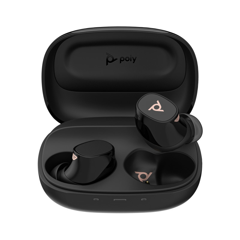 Voyager Free 20 Black Earbuds +Basic Charge Case