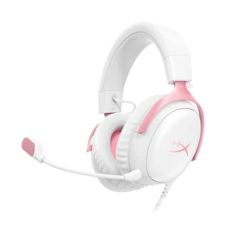 Cloud III - Auriculares gaming (blancos/rosas)