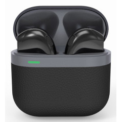 TWS-02-BK auricular y casco Auriculares Inalámbrico Dentro de oído Llamadas/Música Bluetooth Negro, Gris