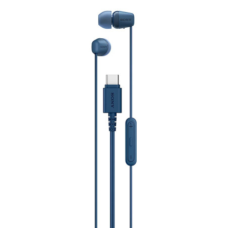 IER-EX15C Auriculares Alámbrico Dentro de oído Llamadas/Música USB Tipo C Azul