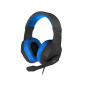 Argon 200 Auriculares Alámbrico Diadema Juego Negro, Azul